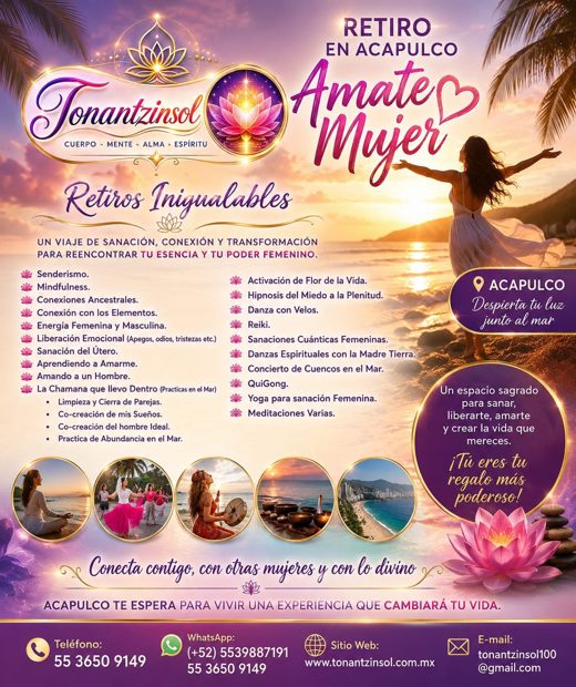 Retiro en Acapulco Ámate Mujer
