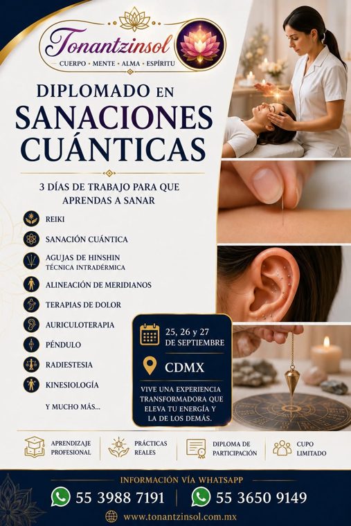 Diplomado en sanaciones cuánticas